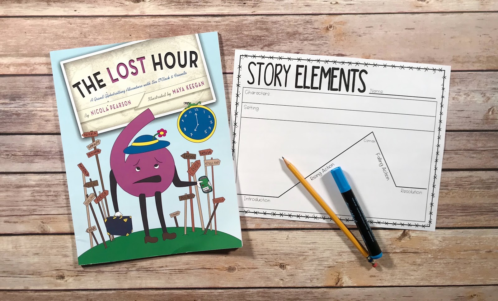 Using Mentor texts is fun way to teach or review reading comprehension to upper elementary students. These digital and printable graphic organizers are a fun way to engage , whether you utilize mentor texts in centers, small groups or the whole class. Beginning of Spring is the perfect time for a review with daylight saving time, weather, and basketball. {3rd, 4th, 5th, reading comprehension}