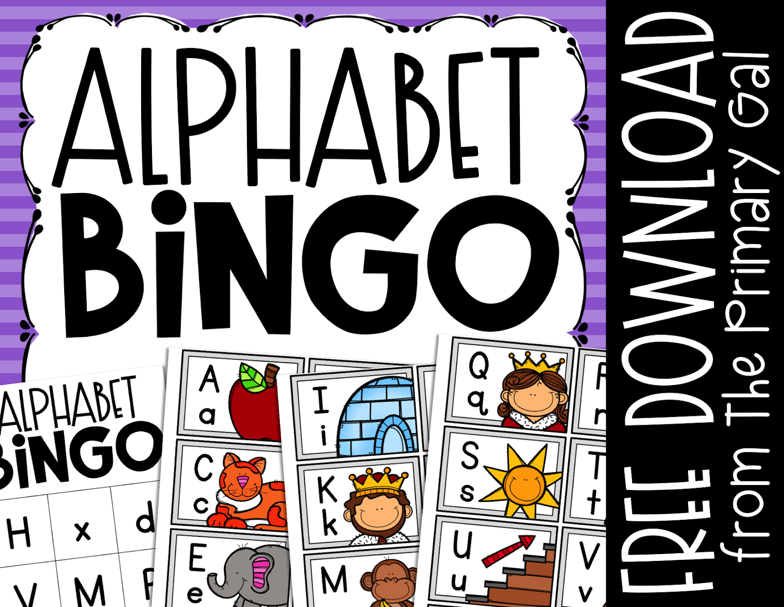 Struggling to find a new, engaging way to practice letters and sounds? These 4 game will make it simple. Whether you play for 2 minutes or 20, your early elementary students will love the games. Download the freebie to take advantage of the printable letter cards and bingo boards. You can also purchase progress monitoring tools to ensure your students are retaining the information. These 4 ideas will require little prep and can be utilized in small groups or centers. {lower elementary, freebie, alphabet}